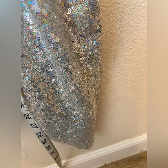 WEISSMAN Elite Dance silver sequin Unitard Oops I Did It Again 17759 MA adult - Picture 9 of 13